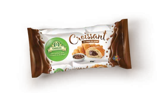 Croissant cu Cremă de Cacao Cornelius 50g