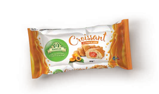 Croissant cu Cremă de Caise Cornelius 50g