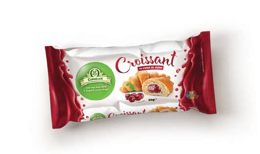 Croissant cu Cremă de Vișine Cornelius 50g